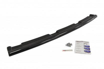 Mittlerer Diffusor Heck Ansatz für BMW 4er F32 M Paket  schwarz matt