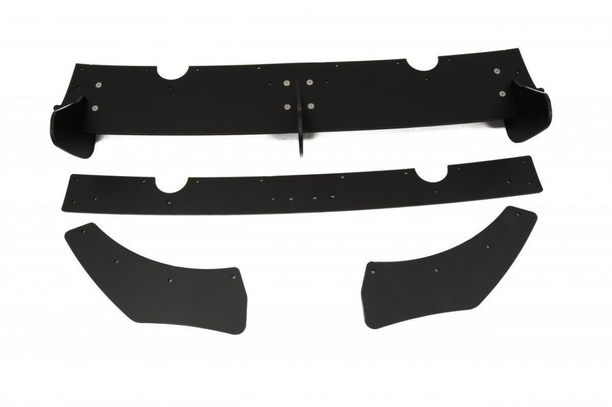 VW GOLF 7 GTI Diffusor Heck Ansatz für Heckschürze für & Heck Ansatz Flaps Diffusor für