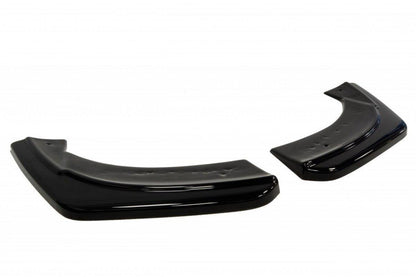 Heck Ansatz Flaps Diffusor für OPEL ASTRA J OPC / VXR schwarz matt
