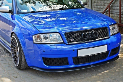 Front Ansatz für Audi RS6 C5 schwarz Hochglanz