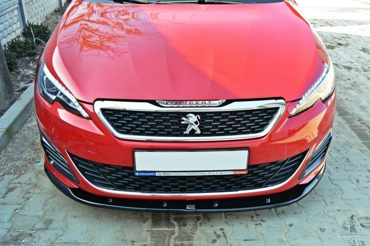 Front Ansatz für v.2 PEUGEOT 308 II GTI schwarz matt