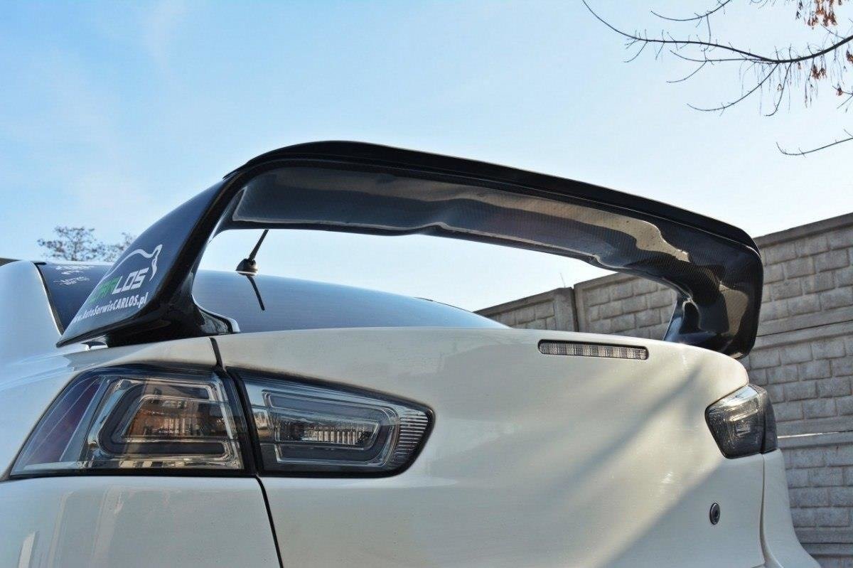 Spoiler CAP für Mitsubishi Lancer Evo X schwarz matt