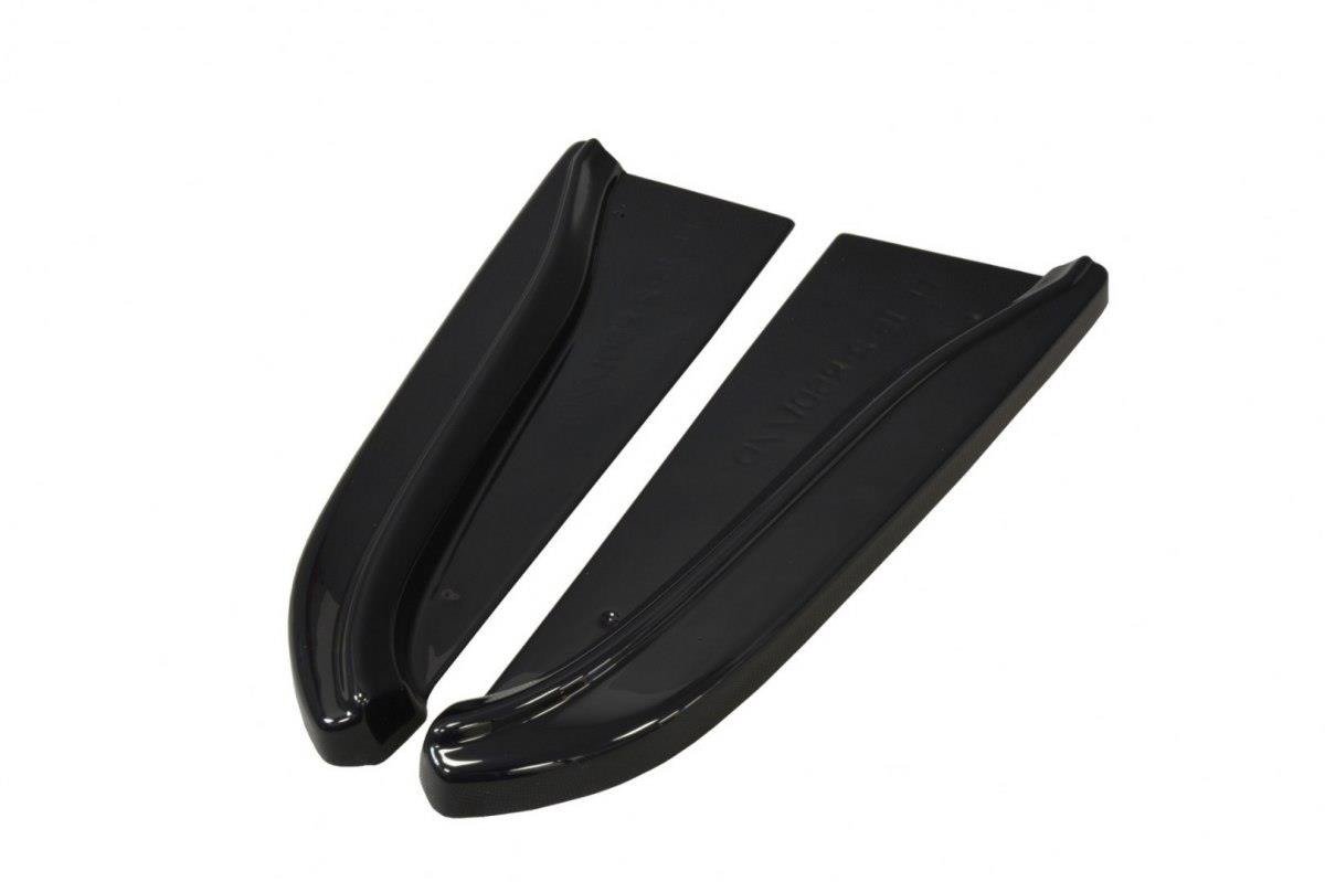 Heck Ansatz Flaps Diffusor für Lexus IS Mk2 schwarz Hochglanz