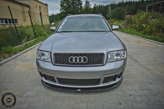 Front Ansatz für Audi RS6 C5 schwarz Hochglanz