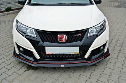 Front Ansatz für v.2 HONDA CIVIC IX TYPE R schwarz matt
