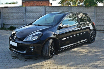 Seitenschweller Ansatz für RENAULT CLIO MK3 RS Carbon Look