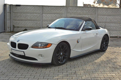 Seitenschweller Ansatz für BMW Z4 E85 / E86 vor Facelift schwarz Hochglanz