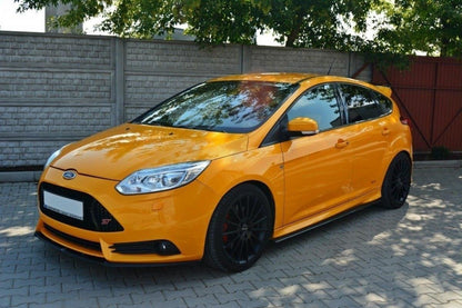 Front Ansatz für Ford Focus ST Mk3 (Cupra) schwarz matt