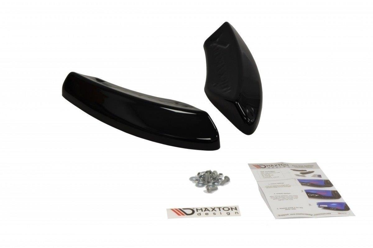 Heck Ansatz Flaps Diffusor für MAZDA CX-7 schwarz Hochglanz