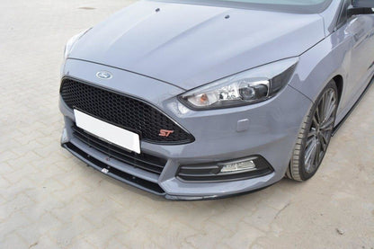 Front Ansatz für Ford Focus ST Mk3 FL (Cupra) schwarz matt