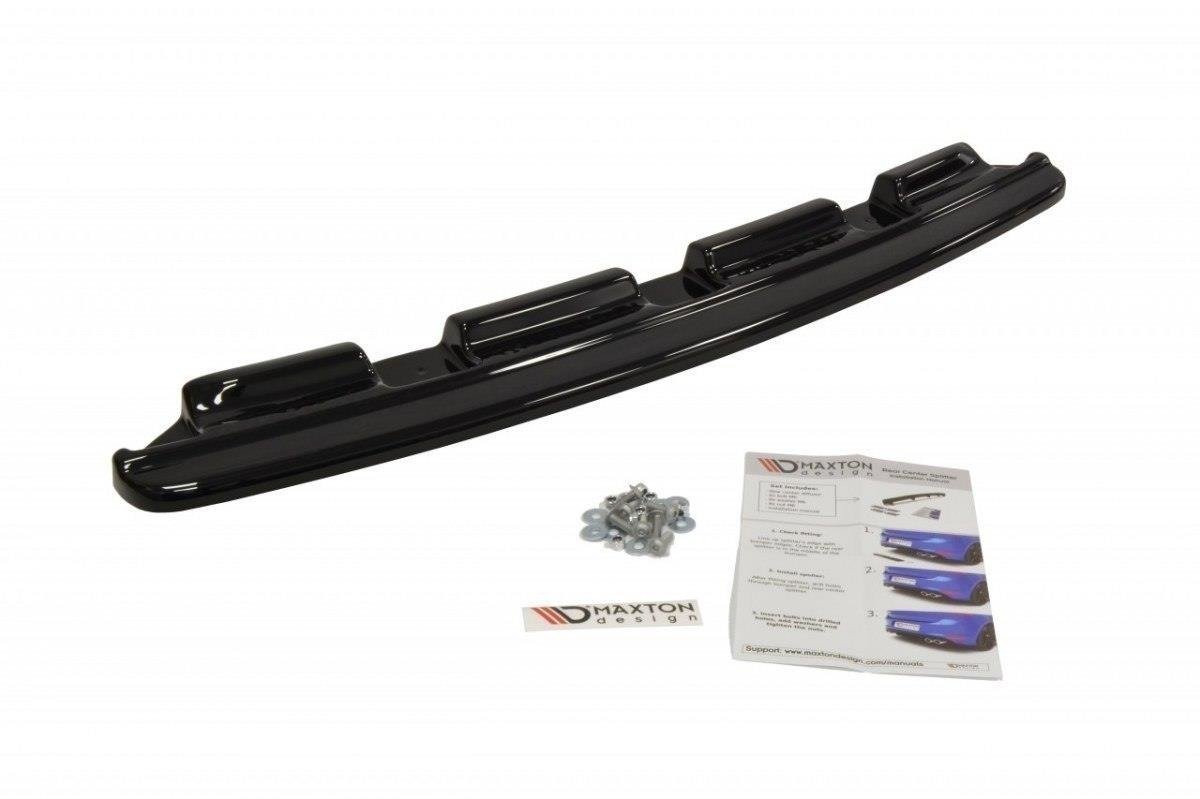 Mittlerer Diffusor Heck Ansatz für BMW 6er Gran Coupé M Paket  Carbon Look