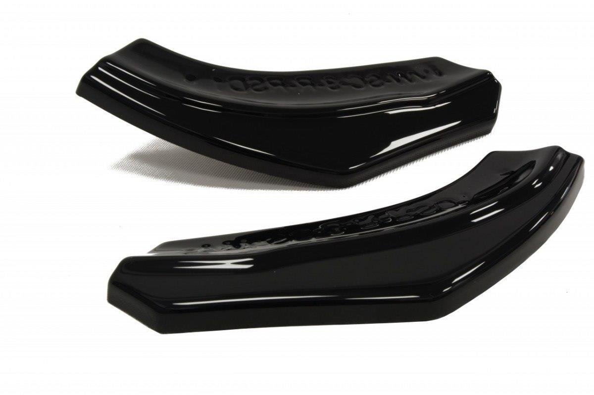 Heck Ansatz Flaps Diffusor für VW SCIROCCO R schwarz Hochglanz