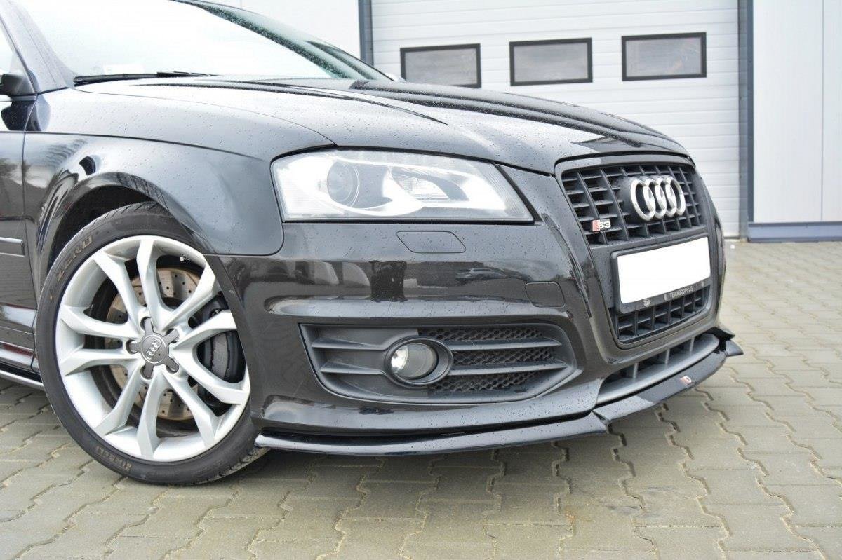 Front Ansatz V.1 für Audi S3 8P FL schwarz Hochglanz