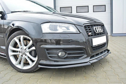 Front Ansatz V.1 für Audi S3 8P FL schwarz Hochglanz