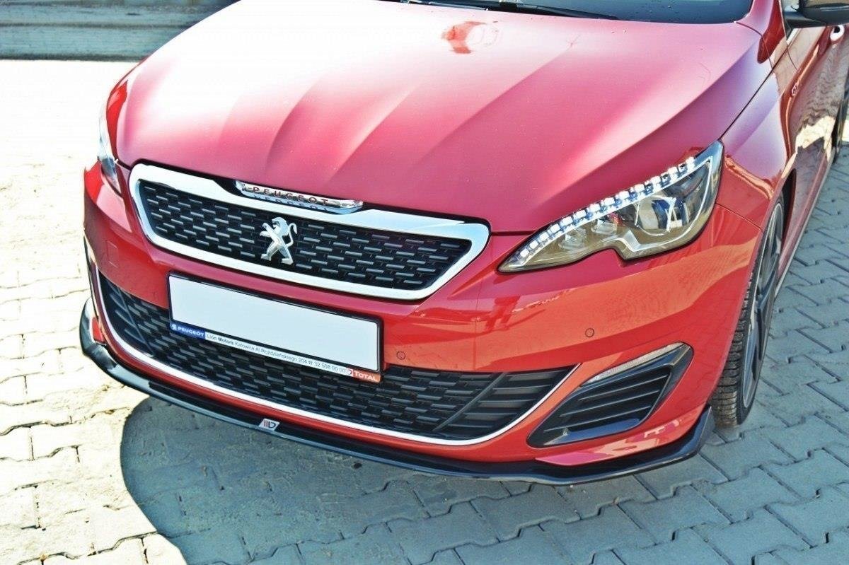 Front Ansatz für v.1 PEUGEOT 308 II GTI Carbon Look