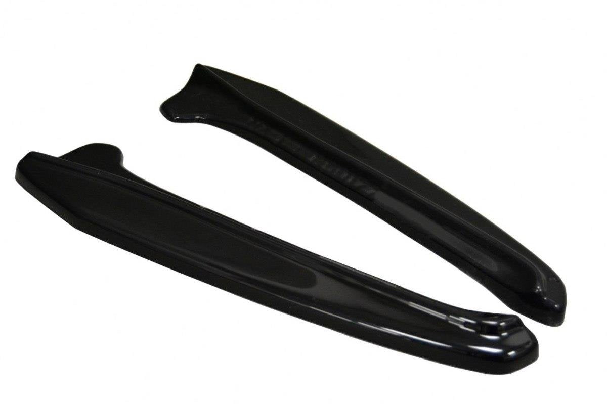 Heck Ansatz Flaps Diffusor für Lexus NX Mk1 T schwarz matt