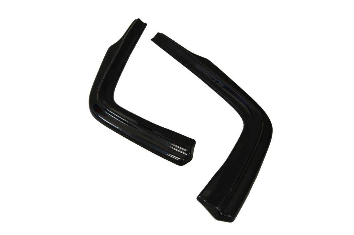 Heck Ansatz Flaps Diffusor für Lexus GS Mk4 Facelift H schwarz matt