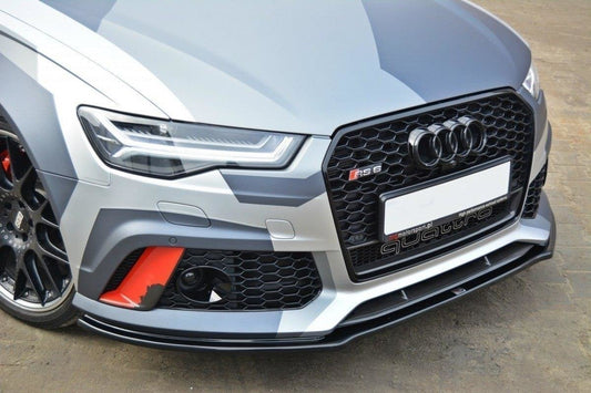 Front Ansatz V.1 für Audi RS6 C7 / C7 FL Carbon Look