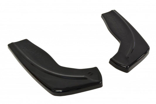 Heck Ansatz Flaps Diffusor für v.1 FORD FOCUS II ST Facelift schwarz matt
