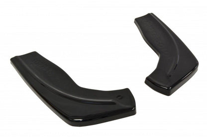 Heck Ansatz Flaps Diffusor für v.1 FORD FOCUS II ST Facelift Carbon Look