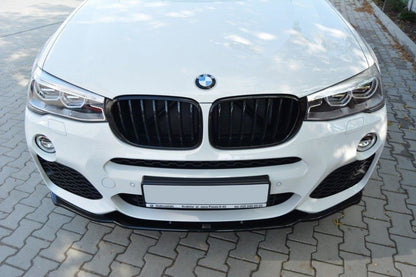 Front Ansatz für BMW X4 M Paket Carbon Look
