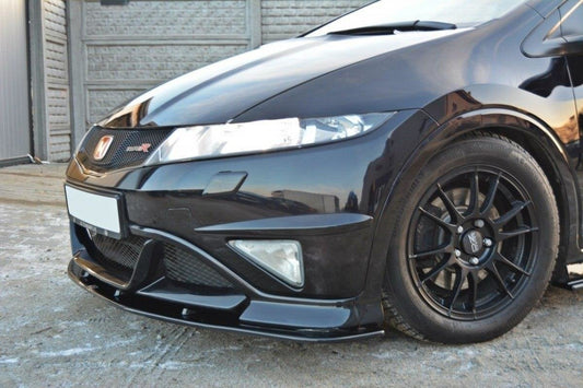 Front Ansatz für HONDA CIVIC VIII TYPE R GP schwarz matt