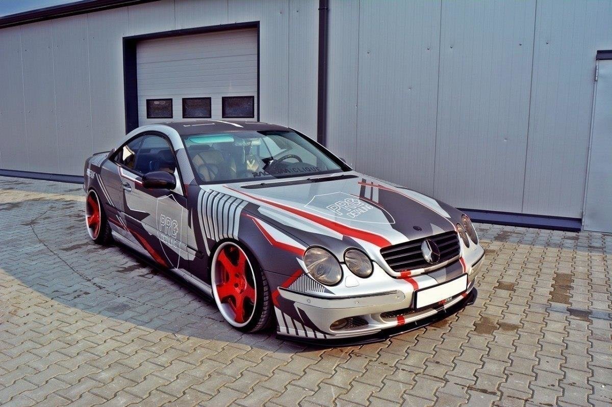 Front Ansatz für MERCEDES CL-KLASSE C215 schwarz matt
