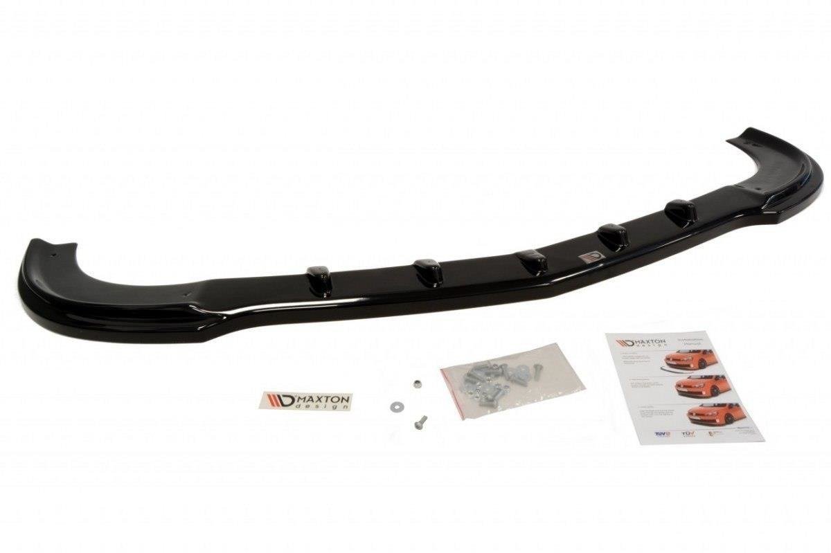 Front Ansatz für MERCEDES CLK W209 (FÜR ME-CLK-209-AMG204-F1 STOßSTANGE) Carbon Look