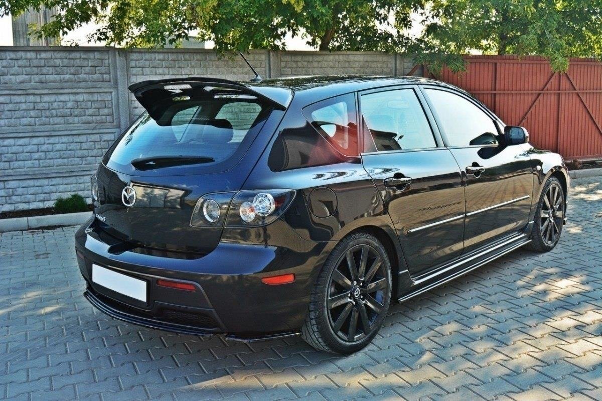 Spoiler CAP für MAZDA 3 MPS MK1 (PREFACE) Carbon Look