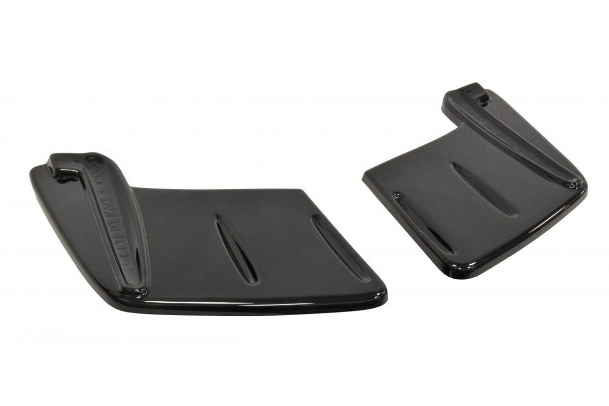 Heck Ansatz Flaps Diffusor für Mitsubishi Lancer Evo X Carbon Look