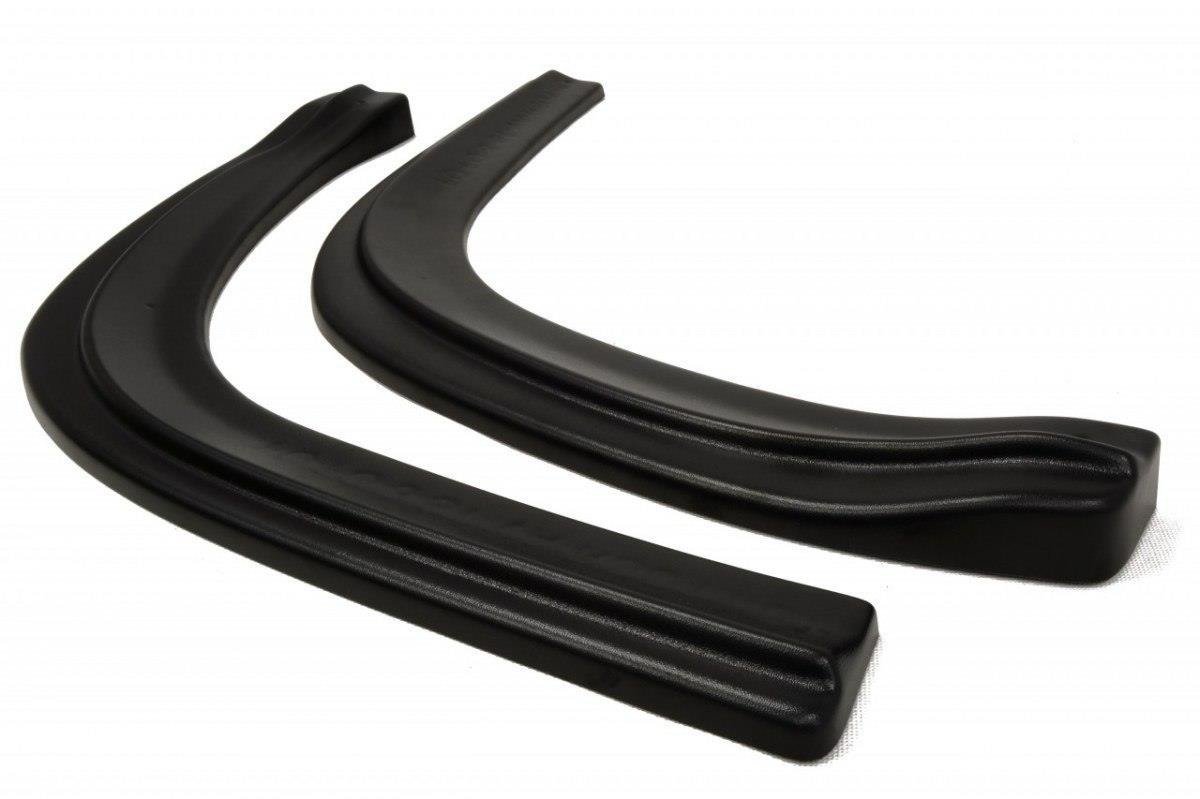 Heck Ansatz Flaps Diffusor für Ford Focus ST Mk3 Kombi schwarz Hochglanz