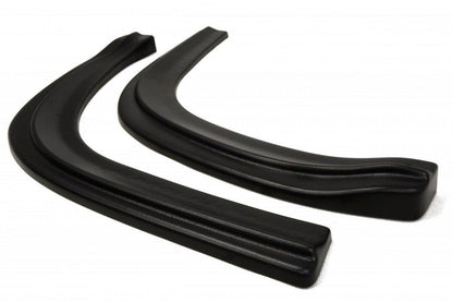 Heck Ansatz Flaps Diffusor für Ford Focus ST Mk3 Kombi schwarz Hochglanz