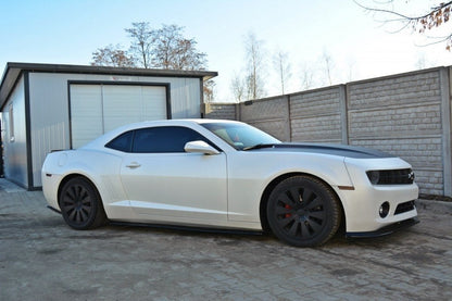 Seitenschweller Ansatz für CHEVROLET CAMARO V SS - US, EU VERSION (vor Facelift) schwarz matt