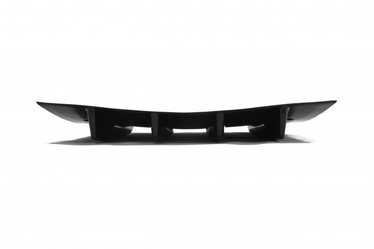 Diffusor Heck Ansatz für HONDA CIVIC IX TYPE R schwarz matt