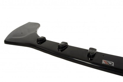 Front Ansatz für Ford Fiesta ST Mk7 FL (Mit Maxton Design Stoßstange) schwarz matt