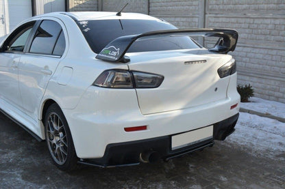 Spoiler CAP für Mitsubishi Lancer Evo X schwarz matt