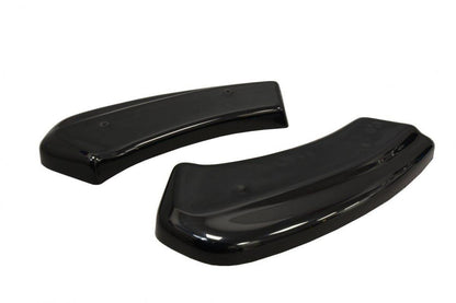 Heck Ansatz Flaps Diffusor für VW GOLF 7 GTI FACELIFT schwarz Hochglanz