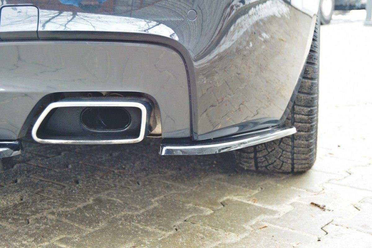 Heck Ansatz Flaps Diffusor für BMW 6er Gran Coupé M Paket schwarz matt