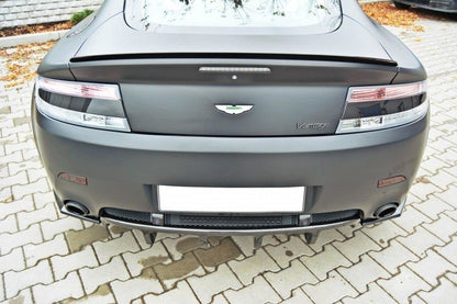 Heck Ansatz Flaps Diffusor für ASTON MARTIN V8 VANTAGE Carbon Look