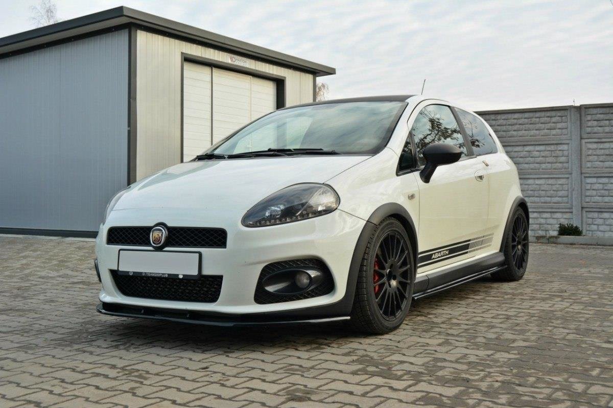 Front Ansatz V.2 für FIAT GRANDE PUNTO ABARTH Carbon Look