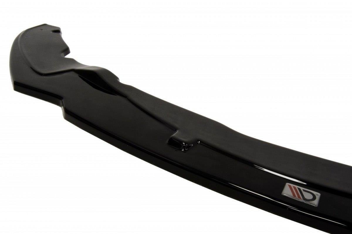 Front Ansatz für v.1 BMW 4er F32 M Paket schwarz Hochglanz