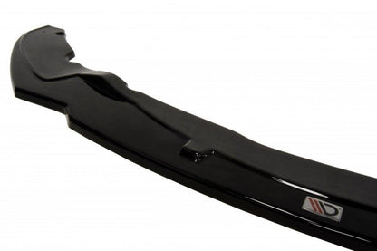 Front Ansatz für v.1 BMW 4er F32 M Paket schwarz Hochglanz