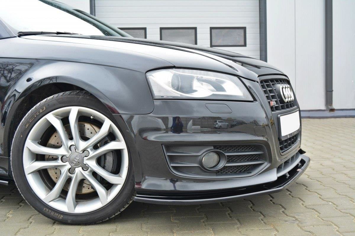 Front Ansatz V.2 für Audi S3 8P FL schwarz matt