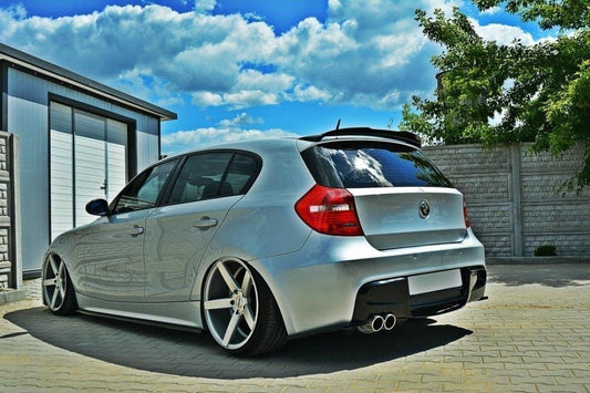 Seitenschweller Ansatz für BMW 1er E87 Carbon Look