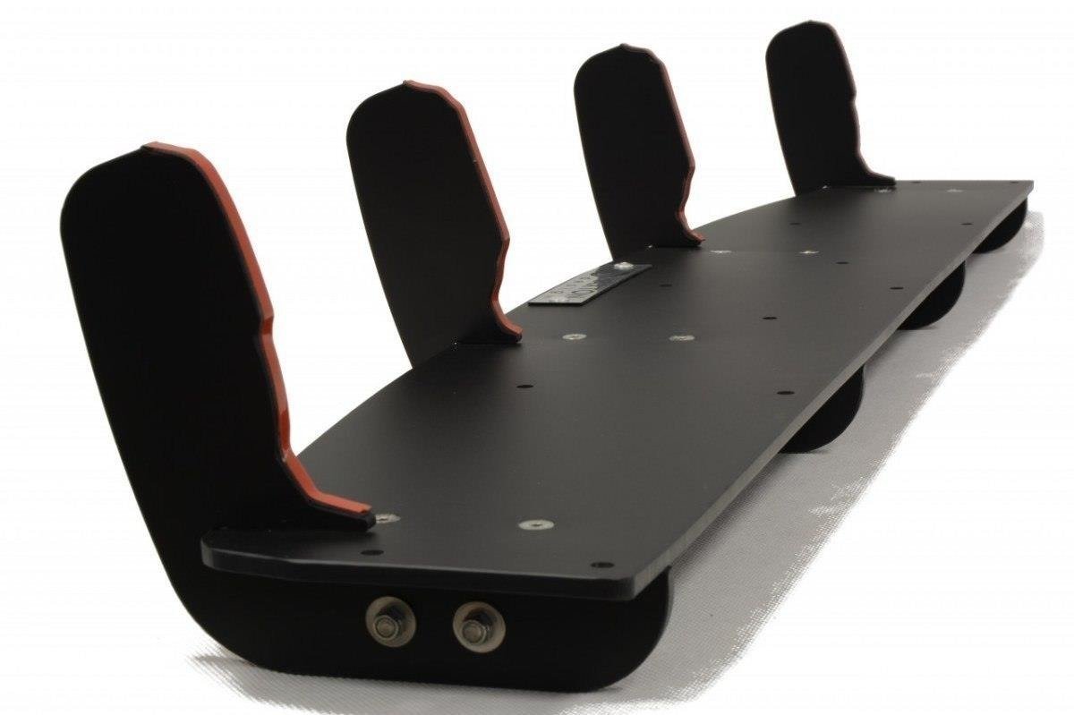Heckschürze für & Heck Ansatz Flaps Diffusor für Audi A6 S-Line C7 (auspuffendrohr 1x2)