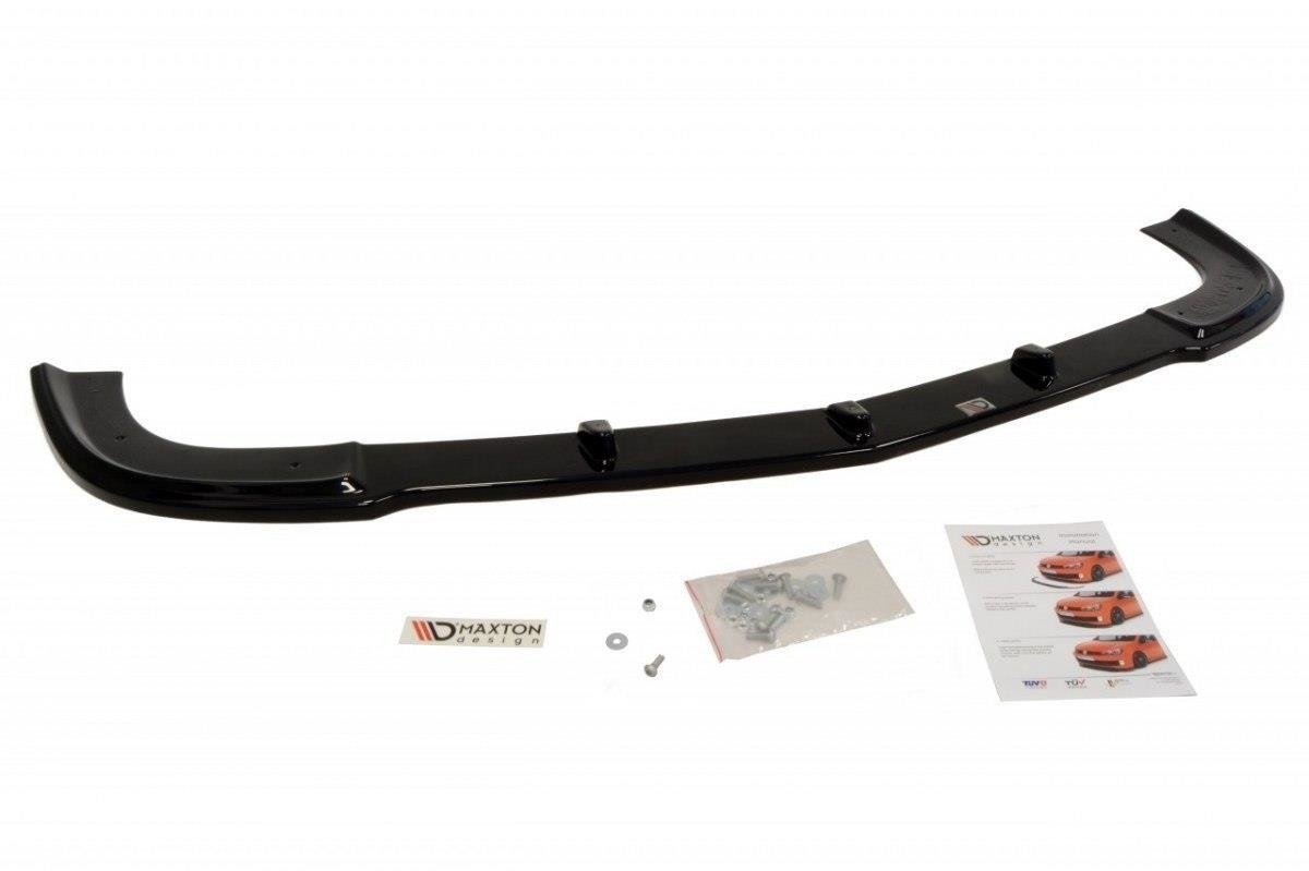 Front Ansatz für MERCEDES C-KLASSE C219 - W204 AMG LOOK schwarz Hochglanz