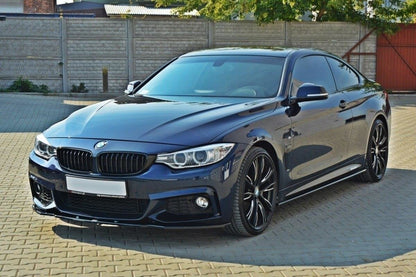 Seitenschweller Ansatz für BMW 4er F32 M Paket Carbon Look