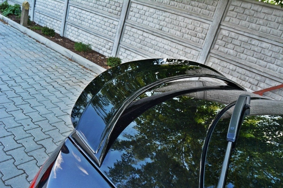 Spoiler CAP für SKODA OCTAVIA III RS PREFACE/FACELIFT schwarz matt