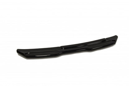 Mittlerer Diffusor Heck Ansatz für BMW X4 M Paket DTM LOOK schwarz Hochglanz