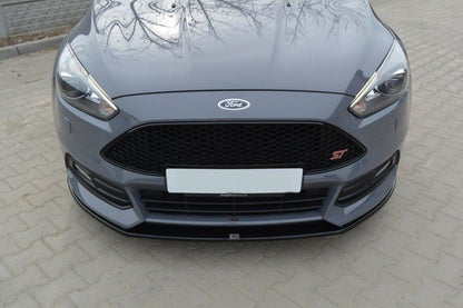Front Ansatz V.2 für Ford Focus ST Mk3 FL schwarz matt